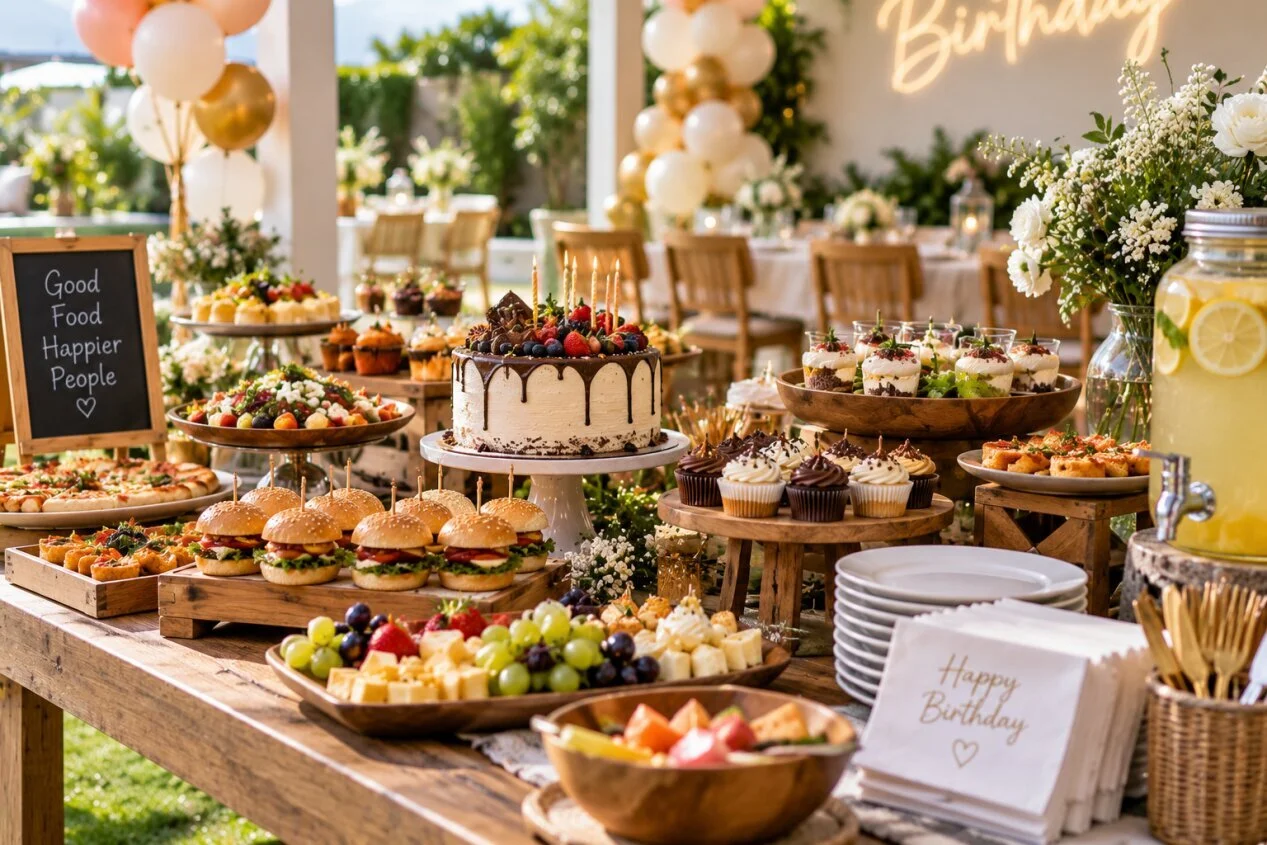 Make the Food a Highlight of the Birthday